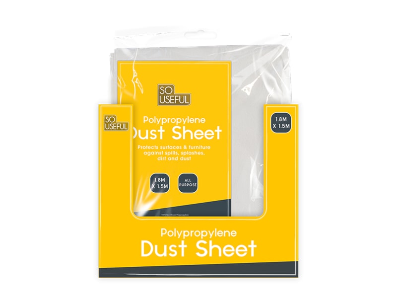 Wholesale Dust Sheet 1.8m x 1.5m CDU Wholesale Dust Sheet 1.8m x 1.5m CDU