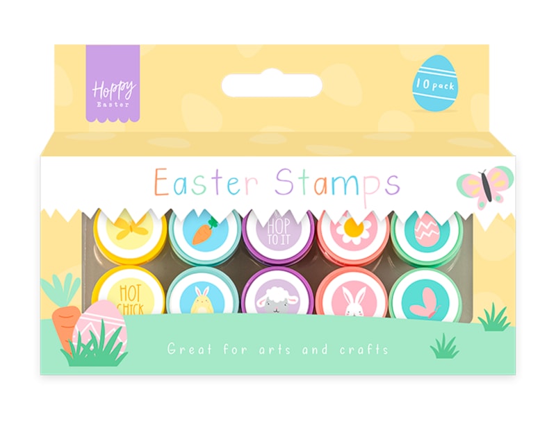 Wholesale Easter Craft Stamps 10pk