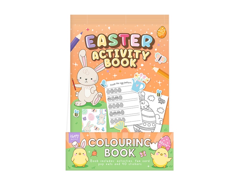 Wholesale Easter A4 Activity Book 40 Page CDU Wholesale Easter A4 Activity Book 40 Page CDU