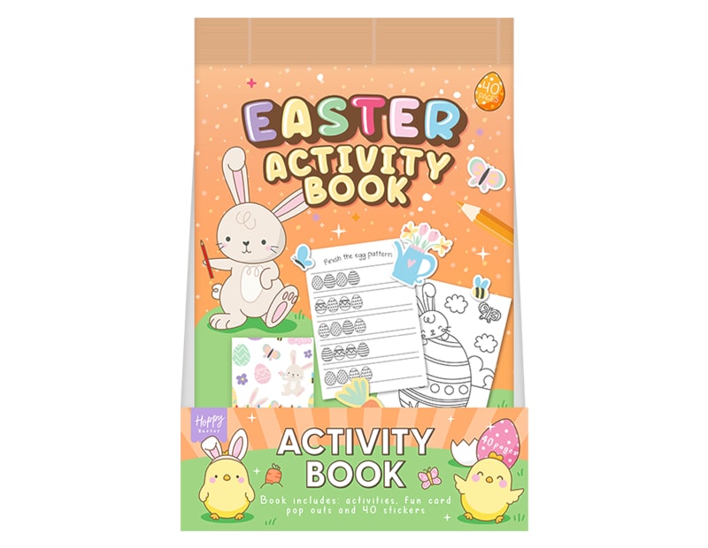 Wholesale Easter A4 Activity Book 40 Page CDU Wholesale Easter A4 Activity Book 40 Page CDU