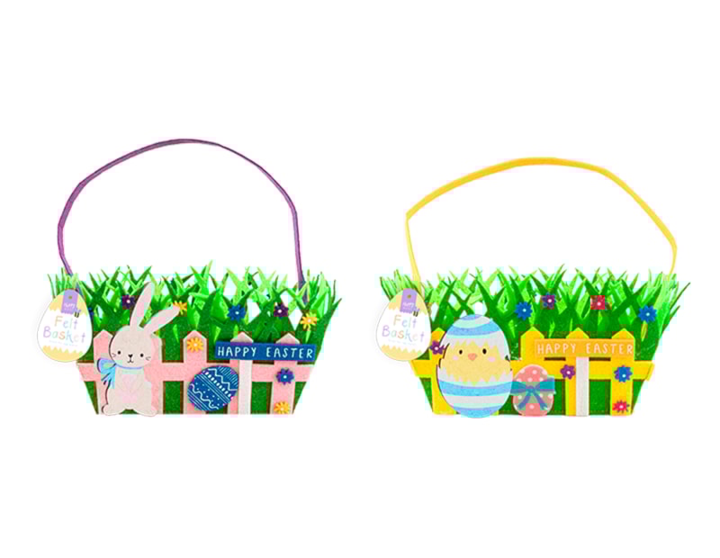 Wholesale Easter Felt Character Basket Wholesale Easter Felt Character Basket