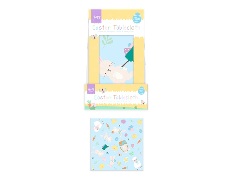 Wholesale Easter Table Cloth 180cm x 120cm CDU Wholesale Easter Table Cloth 180cm x 120cm CDU