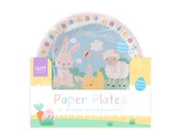 Wholesale Easter Printed Paper Plates 10pk CDU - Plastic Free Wholesale Easter Printed Paper Plates 10pk CDU - Plastic Free