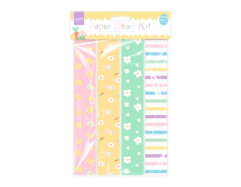 Wholesale Easter Paper Chains 60pk