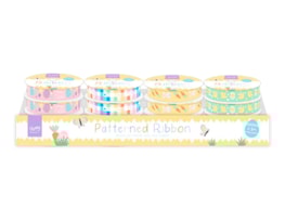 Wholesale Easter Patterned Ribbon 1.8cm x 2M CDU Wholesale Easter Patterned Ribbon 1.8cm x 2M CDU