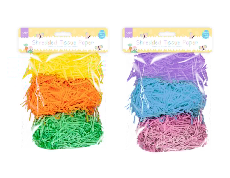 Wholesale Easter Shredded Tissue Paper 50G