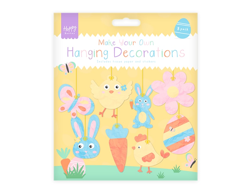 Wholesale Easter Make Your Own Hanging Decorations 8pk Wholesale Easter Make Your Own Hanging Decorations 8pk