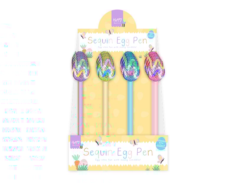 Wholesale Easter Sequin Egg Pen CDU Wholesale Easter Sequin Egg Pen CDU