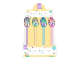 Wholesale Easter Sequin Egg Pen CDU