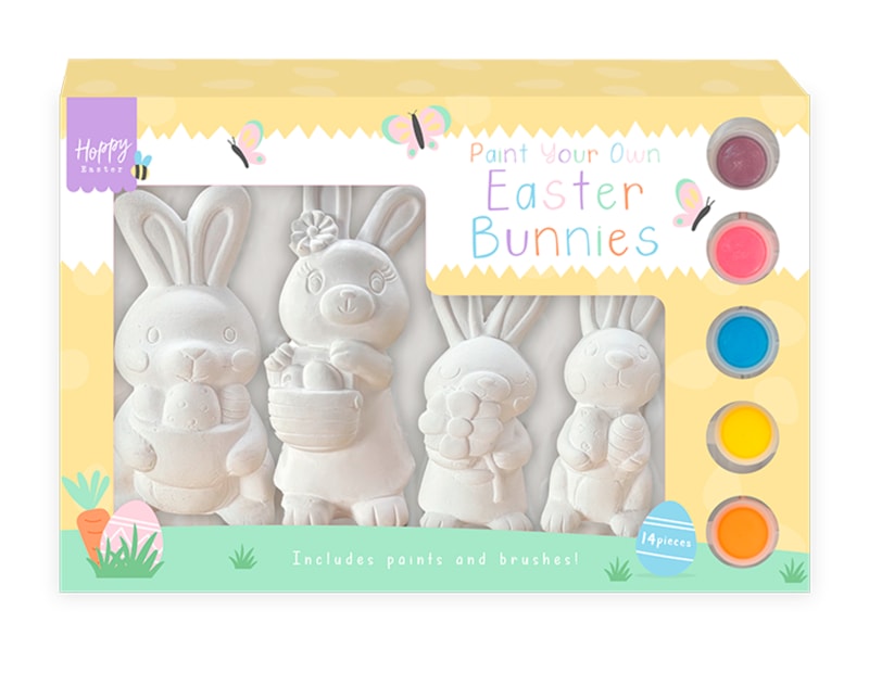 Wholesale Easter Paint Your Own Easter Family 4pk Wholesale Easter Paint Your Own Easter Family 4pk