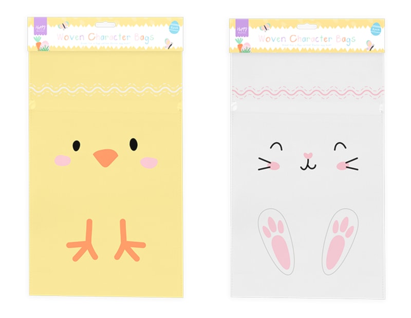 Wholesale Easter Woven Character Bags 3pk Wholesale Easter Woven Character Bags 3pk