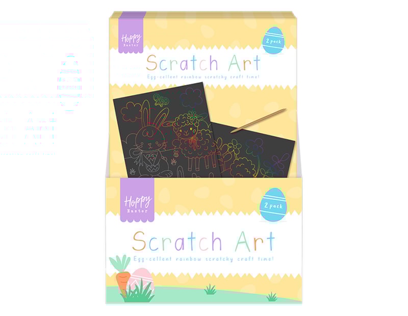Wholesale Easter Craft Scratch Art CDU