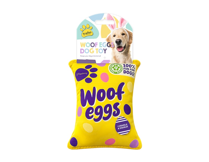 Wholesale Easter Woof Eggs Dog Toy Wholesale Easter Woof Eggs Dog Toy