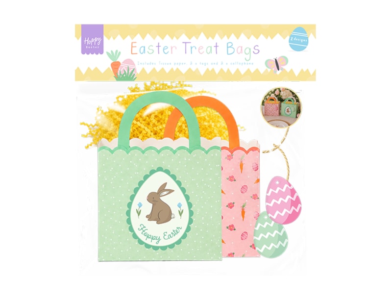 Wholesale Easter Treat Bag Set 2pk Wholesale Easter Treat Bag Set 2pk