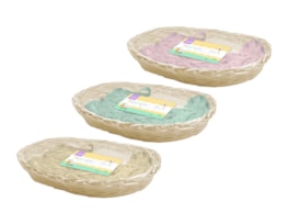 Wholesale Easter Oval Hamper Basket Set | Gem imports Ltd.