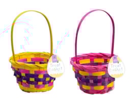 Wholesale Easter Large Woven Treat Basket | Gem imports Ltd.