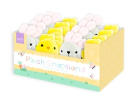 Wholesale Easter Plush Snap Band CDU