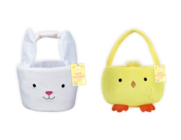 Wholesale Easter Plush Basket Wholesale Easter Plush Basket