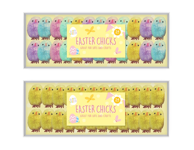 Wholesale Easter Chicks 24pk Wholesale Easter Chicks 24pk