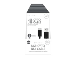 Wholesale Black Type-C to USB 2M Cable CDU