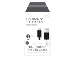 Wholesale Black Lightning to USB 2M Cable CDU