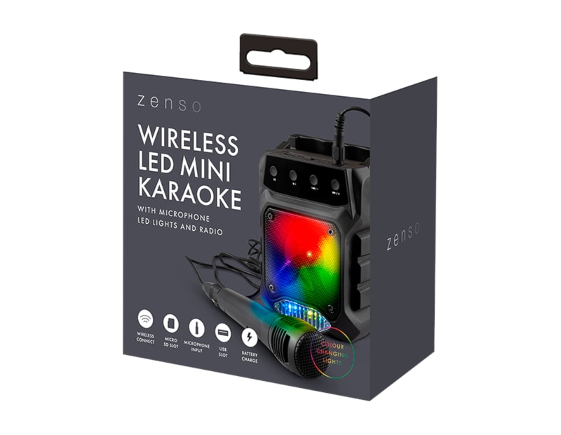 Wholesale LED Mini Karaoke with Radio Wholesale LED Mini Karaoke with Radio