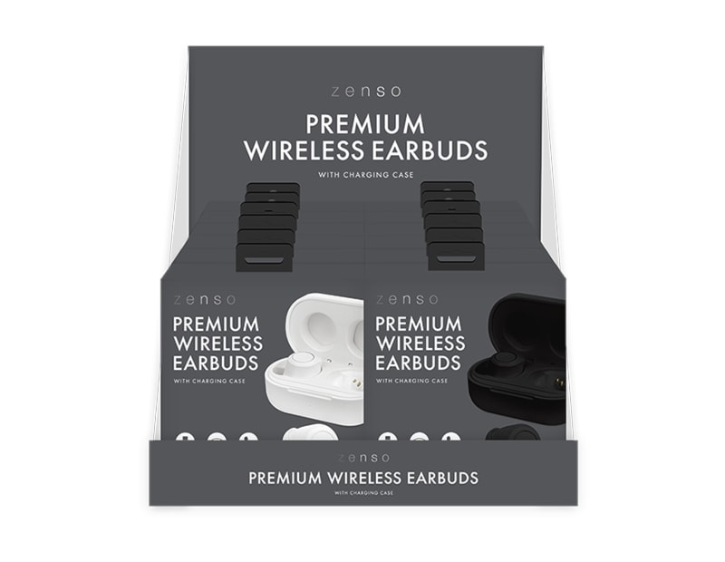 Wholesale Wireless Earbuds with Charging Case CDU Wholesale Wireless Earbuds with Charging Case CDU