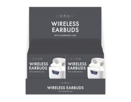 Wholesale Wireless Earbuds with Digital Screen Charging Case CDU Wholesale Wireless Earbuds with Digital Screen Charging Case CDU