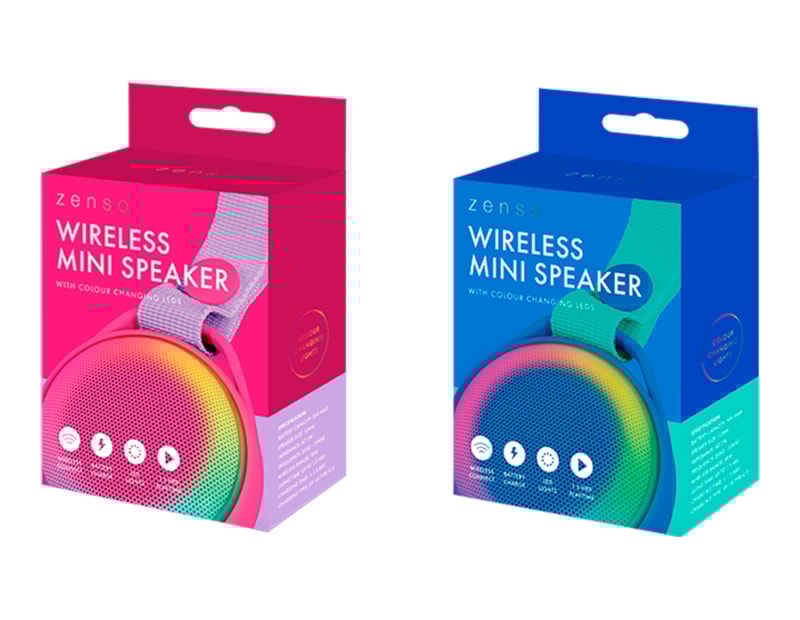 Wholesale Light Up Wireless Mini Speaker