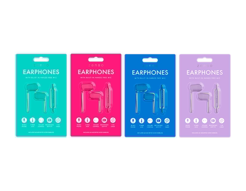 Wholesale Brights Earphones with Mic Wholesale Brights Earphones with Mic