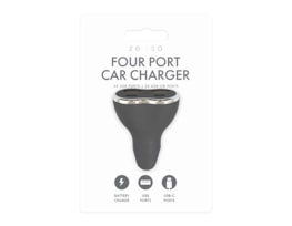 Wholesale USB/ Type-C Four Port Car Charger Wholesale USB/ Type-C Four Port Car Charger