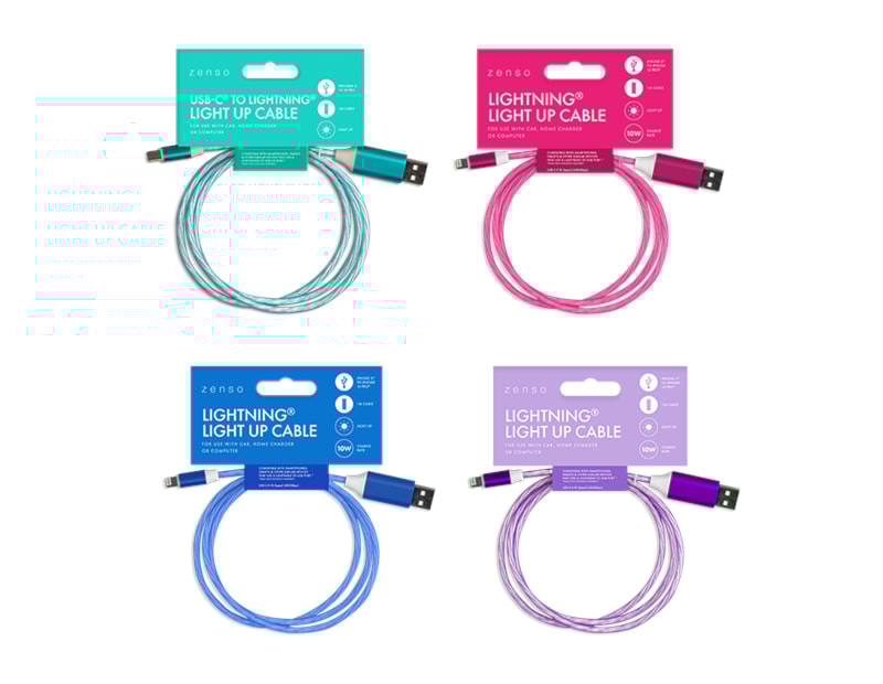 Wholesale Lightning Light up charging cable | Gem imports Ltd. Wholesale Lightning Light up charging cable | Gem imports Ltd.