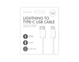 Wholesale White Type C  To lightning cable 1M