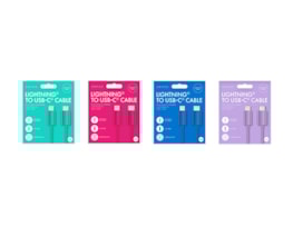 Wholesale Coloured Type C lightening cable 1M | Gem imports Wholesale Coloured Type C lightening cable 1M | Gem imports