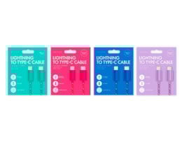 Wholesale Lightning to Type-C Braided Cable 1M Wholesale Lightning to Type-C Braided Cable 1M