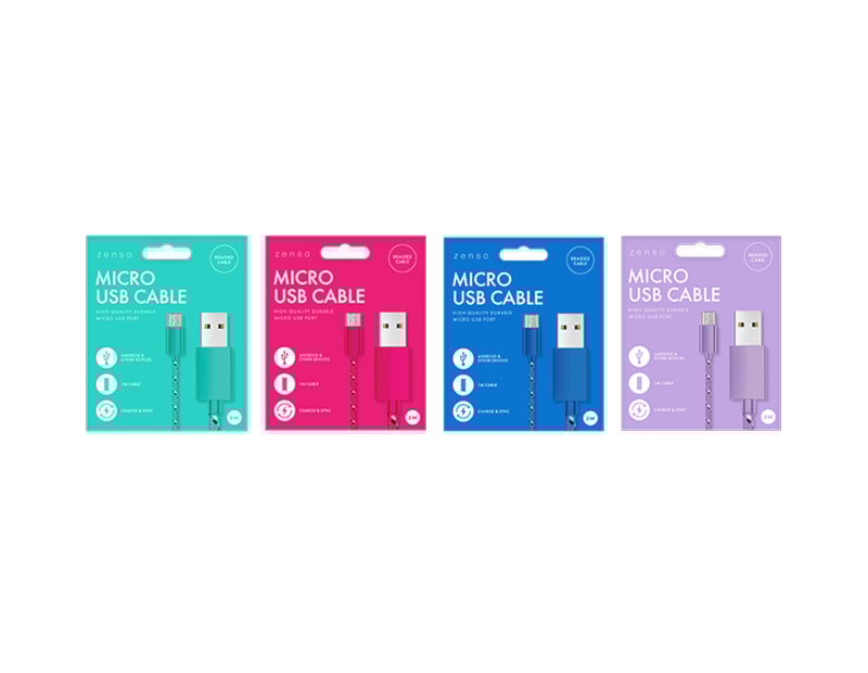 Wholesale Micro Braided USB cable 1M Wholesale Micro Braided USB cable 1M