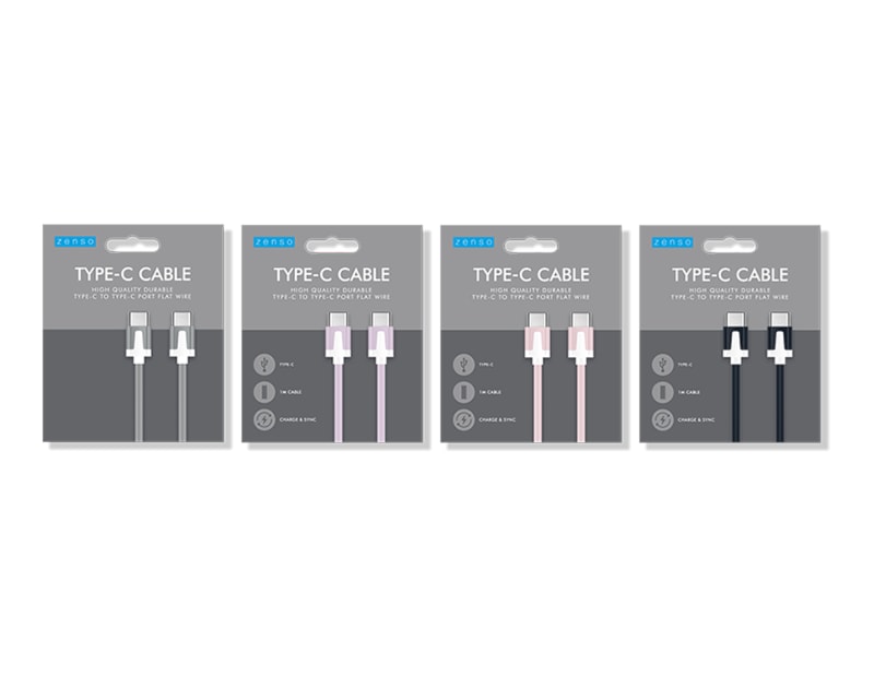 Wholesale Flat Type C to Type C cable 1M Wholesale Flat Type C to Type C cable 1M