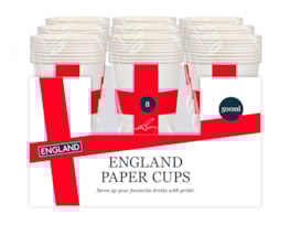 Wholesale England Printed Cup 500ml 8pk CDU Wholesale England Printed Cup 500ml 8pk CDU