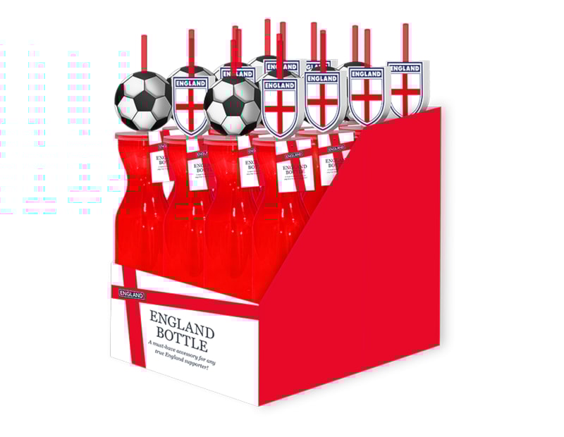 Wholesale England Football Drinking Bottle CDU Wholesale England Football Drinking Bottle CDU