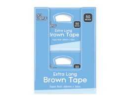 Wholesale Extra Long Brown Tape 50M CDU Wholesale Extra Long Brown Tape 50M CDU