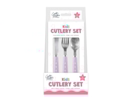 Wholesale Fairy 3 Piece Cutlery Set CDU Wholesale Fairy 3 Piece Cutlery Set CDU