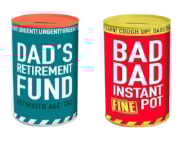 Wholesale Father's Day Money Tin