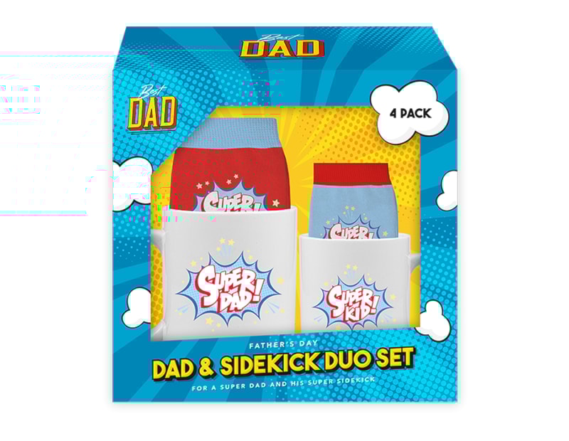 Wholesale Dad & Mini Me Duo Mug & Sock Set Wholesale Dad & Mini Me Duo Mug & Sock Set