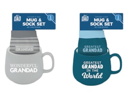Wholesale Grandad's Mug & Sock Set Wholesale Grandad's Mug & Sock Set
