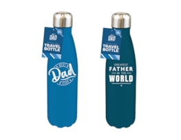 Wholesale Father's Day Rubberised Travel Bottle 750ml Wholesale Father's Day Rubberised Travel Bottle 750ml