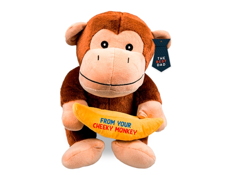 Wholesale Daddy & Mini Me Plush Monkey 25.5cm Wholesale Daddy & Mini Me Plush Monkey 25.5cm