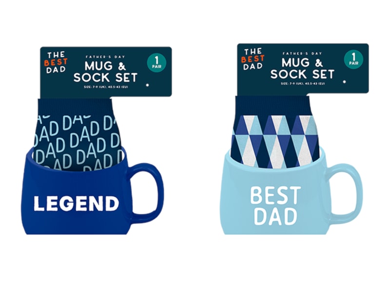 Wholesale Father's Day Mug & Sock Set Wholesale Father's Day Mug & Sock Set