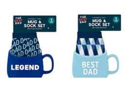 Wholesale Father's Day Mug & Sock Set