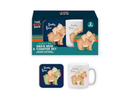 Wholesale Father's Day Mug & Coaster Duo Set