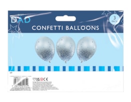 Father's Day Confetti Balloons Father's Day Confetti Balloons